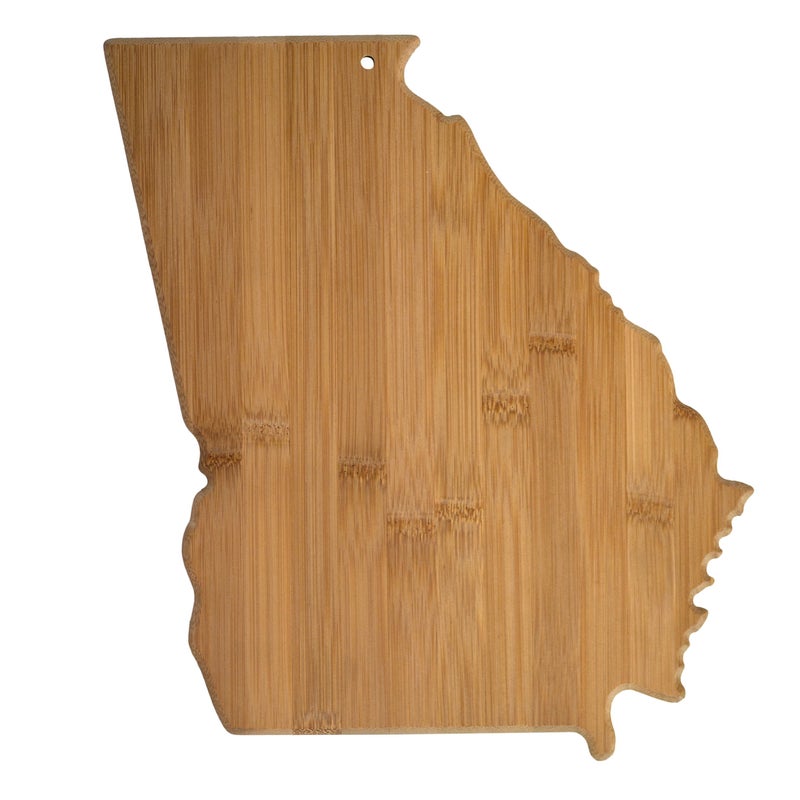 Totally Bamboo Georgia State Shaped Bamboo Serving & Cutting Board - Image 1